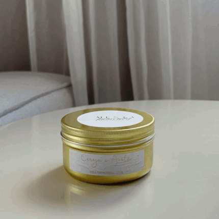 Vela Cereja e Avelã 90g